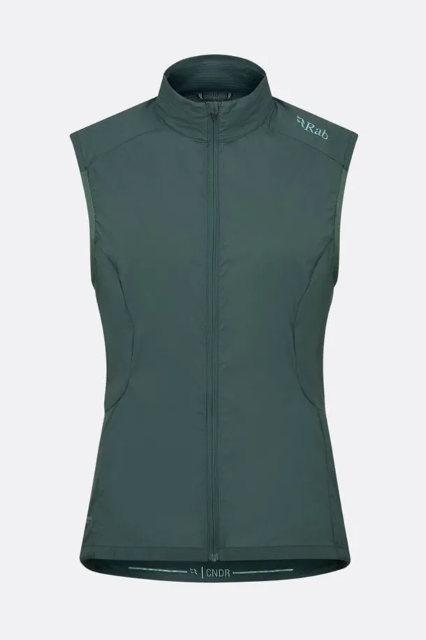 Gilet de vélo sans manche Cinder Windveil pour femme