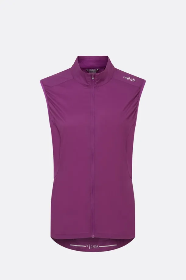Gilet de vélo sans manche Cinder Windveil pour femme