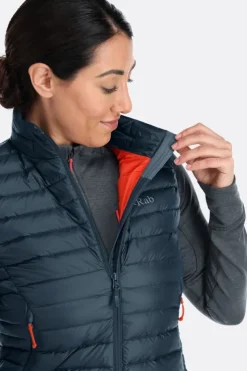 Gilet sans manche en duvet Microlight pour femme