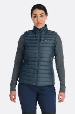 Gilet sans manche en duvet Microlight pour femme