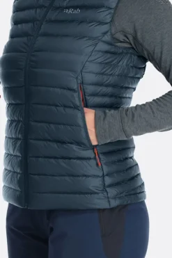 Gilet sans manche en duvet Microlight pour femme