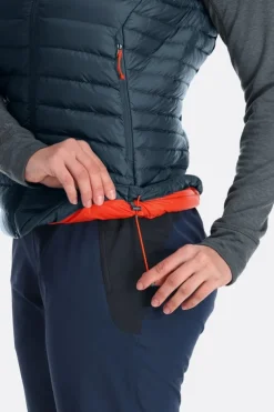 Gilet sans manche en duvet Microlight pour femme