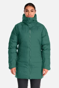 Parka en duvet imperméable Valiance pour femme