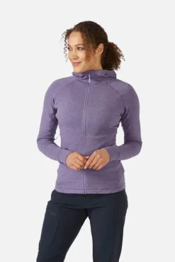 Polaire à capuche Nexus pour femme