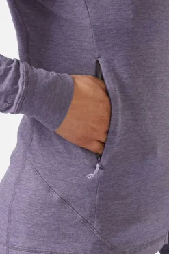 Polaire à capuche Nexus pour femme
