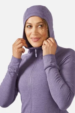 Polaire à capuche Nexus pour femme
