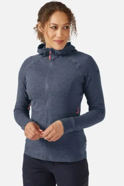 Polaire à capuche Nexus pour femme