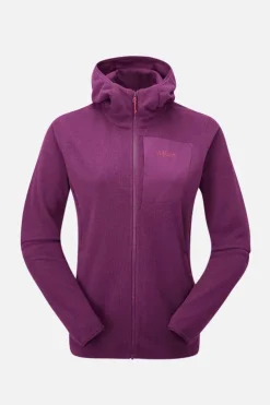 Polaire à capuche Tecton pour femme