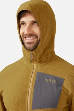 Polaire à capuche Tecton pour homme