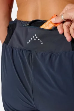 Short de course 2 en 1 Talus pour femme (5")