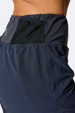 Short de course 2 en 1 Talus pour femme (5")
