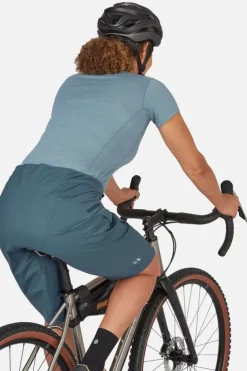 Short de vélo imperméable Cinder Kinetic pour femme