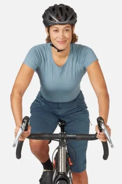 Short de vélo imperméable Cinder Kinetic pour femme