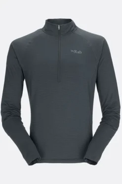Sonic manches longues 1/2 Zip pour homme