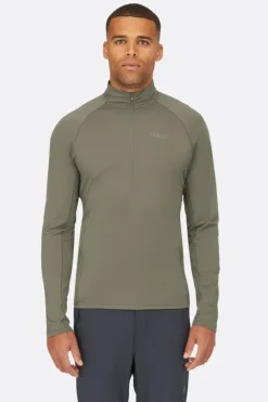 Sonic manches longues 1/2 Zip pour homme
