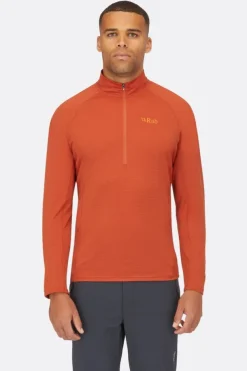 Sonic manches longues 1/2 Zip pour homme