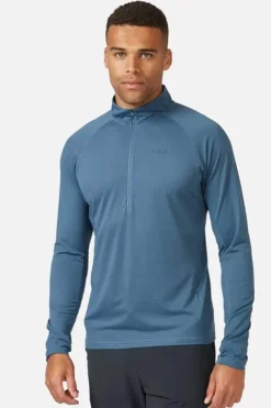 Sonic manches longues 1/2 Zip pour homme