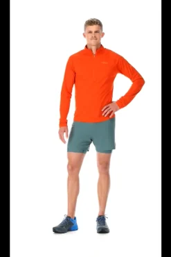 Sonic manches longues 1/2 Zip pour homme