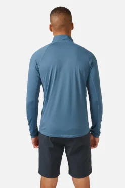 Sonic manches longues 1/2 Zip pour homme