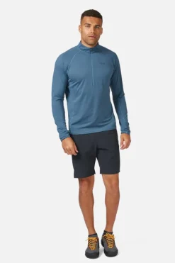 Sonic manches longues 1/2 Zip pour homme