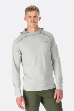 Tee-shirt manches longues à capuche Force pour homme