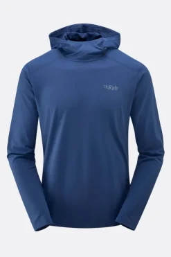 Tee-shirt manches longues à capuche Force pour homme
