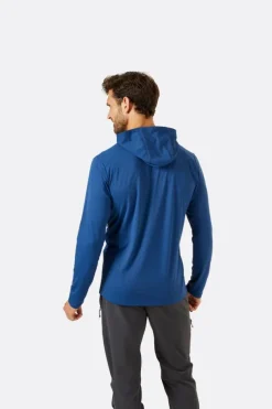 Tee-shirt manches longues à capuche Force pour homme