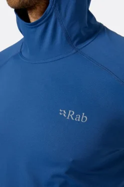 Tee-shirt manches longues à capuche Force pour homme