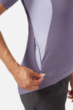 T-shirt de vélo Cindercrino ½ zip pour femme
