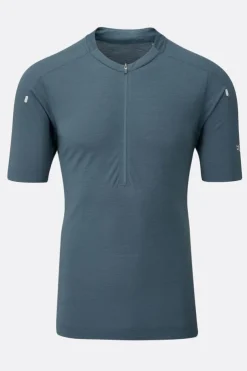 T-shirt de vélo Cindercrino ½ zip pour homme
