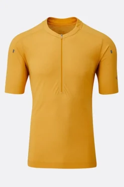 T-shirt de vélo Cindercrino ½ zip pour homme