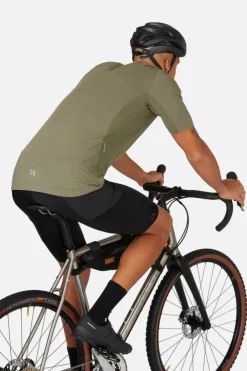 T-shirt de vélo Cindercrino ½ zip pour homme