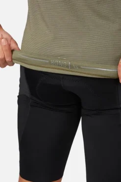T-shirt de vélo Cindercrino ½ zip pour homme