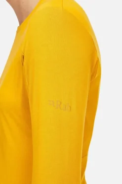 T-Shirt de vélo manches longues Cinder Crimp pour femme