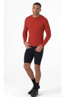 T-Shirt de vélo manches longues Cinder Crimp pour homme