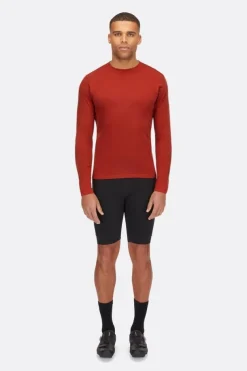 T-Shirt de vélo manches longues Cinder Crimp pour homme