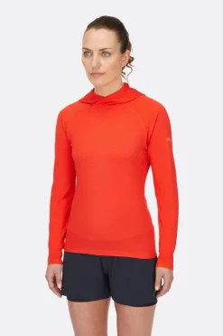 T-Shirt manches longues à capuche Sonic pour femme