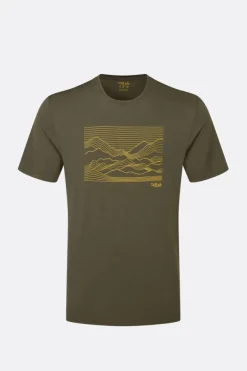 T-Shirt Mantle Outline pour homme