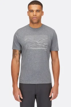 T-Shirt Mantle Outline pour homme