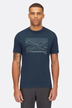 T-Shirt Mantle Outline pour homme