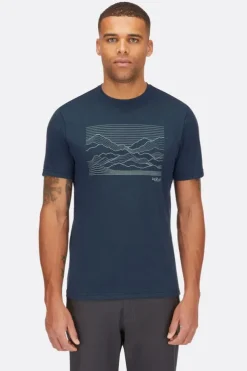 T-Shirt Mantle Outline pour homme
