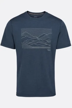 T-Shirt Mantle Outline pour homme