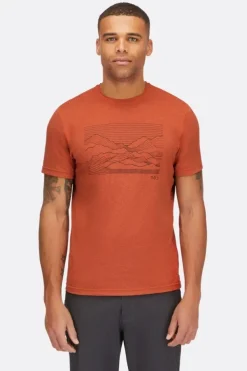 T-Shirt Mantle Outline pour homme