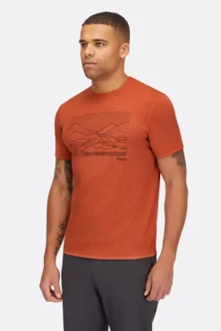 T-Shirt Mantle Outline pour homme