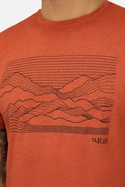 T-Shirt Mantle Outline pour homme