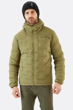Veste à capuche en duvet extensible Cubit pour homme