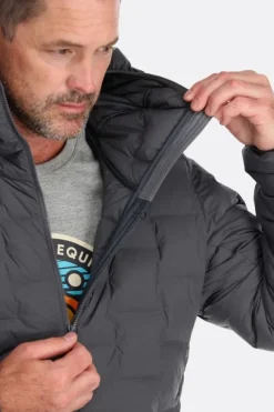Veste à capuche en duvet extensible Cubit pour homme