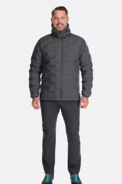Veste à capuche en duvet extensible Cubit pour homme