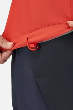 Veste de vélo imperméable Cinder Downpour Light pour femme