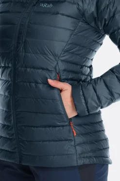 Veste en duvet Microlight Alpine Long pour femme